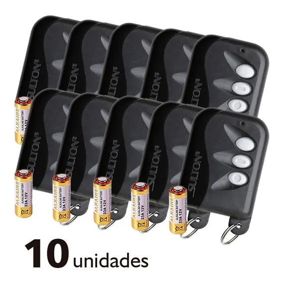 Kit Tcl C/ 10 Peças Controle Remoto Sulton 433.92 Mhz Foto 1