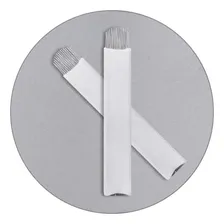 Kit Tebori Flex 20 Lâminas Branco 21 Pontas 0,20mm Formato U Foto mini 3