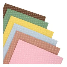 Kit Tecido Tricoline Composê Mini Poá Patchwork - 6 Cortes Cor Mini Poás Foto mini  2