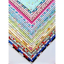Kit Tecido Tricoline Estampado - 10 Cortes 50x70cm Cor Diversas Foto mini 2