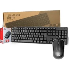 Kit Teclado E Mouse C3tech KB-15BK | MS-35BK Cor Preto Foto  mini 1