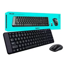 Kit Teclado E Mouse Logitech Sem Fio Mk220 Foto mini 1