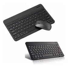 Kit Teclado E Mouse Sem Fio Bluetooth Mac Android Tablet Foto mini 2