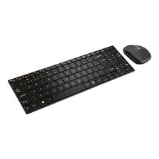 Kit Teclado E Mouse Sem Fio Tc202 Slim Usb Preto Multilaser Foto mini 1
