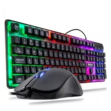 Kit Teclado Gamer Profissional Foto mini 1