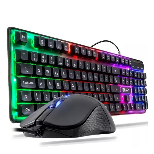 Kit Teclado Gamer Profissional Foto 1