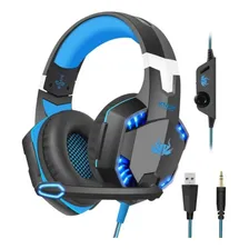 Kit Teclado Gamer Rgb Com Mouse + Fone Headset Gamer Ledazul Foto mini  2