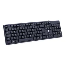 Kit Teclado Mouse Basico Preto Com Fio Usb Qualidade Bright Foto mini 2