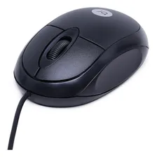 Kit Teclado Mouse Basico Preto Com Fio Usb Qualidade Bright Foto mini 3