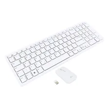 Kit Teclado, Mouse E Receptor LG All In One Mouse Branco Teclado Branco Foto mini 1
