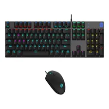Kit Teclado + Mouse Gamer Gm300 Preto Hp Foto mini 1