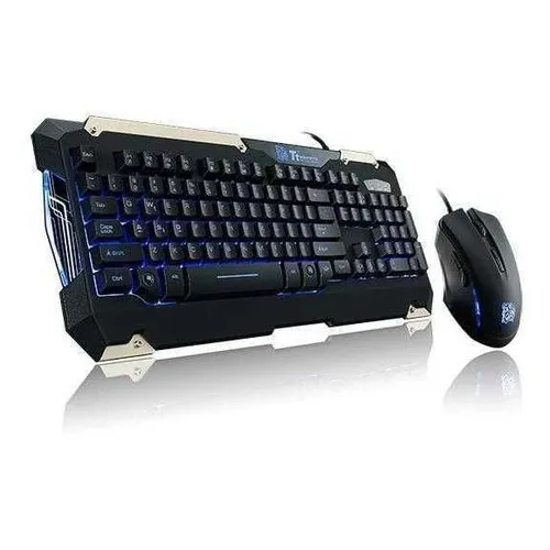 Kit Teclado+mouse Óptico Commander 2400dpi Thermaltake Foto 1
