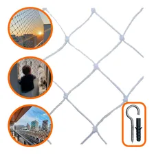 Kit Tela Proteção Janela, Sacadas 5m X 2,20 Gatos E Crianças Foto mini 1