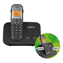 Kit Telefone 2 Linhas Ts 5150 + 5 Ramais Ts 5121 Intelbras Foto mini 2