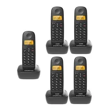Kit Telefone Sem Fio Ts 2510 + 4 Ramais Ts 2511 Intelbras Foto mini 1