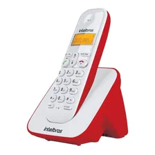Kit Telefone Sem Fio Ts 3110 + 2 Ramais Vermelho Intelbras Foto mini 3