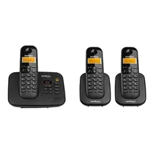 Kit Telefone Sem Fio Ts 3130 + 2 Ramais Ts 3111 Intelbras Foto mini 1