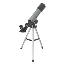 Kit Telesc贸pio Refrator 50mm + Microsc贸pio 300x 600x 1200x Cor Cinza Foto mini 3