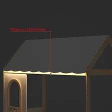 Kit Telhado Completo New Garden Com Led Casatema Cfwt Foto mini 3