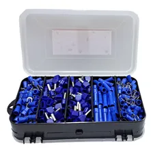 Kit Terminais Elétricos Ilhós Olhal Garfo Fêmea Luva 2,5mm Foto mini 3