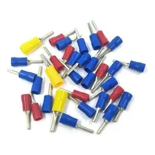 Kit Terminais Pino Agulha Pré Isolados 0,5mm A 6,0mm 300pçs Foto mini 2