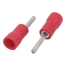 Kit Terminais Pino Agulha Pré Isolados 0,5mm A 6,0mm 300pçs Foto mini 4