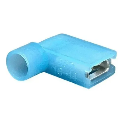 Kit Terminal Bandeira Total Isolado Azul 1,5 A 2,5mm - 50pçs Foto 1