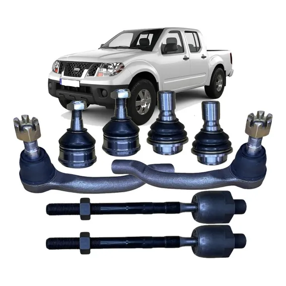 Kit Terminal Direção Pivos Axial Nissan Frontier 2008 A 2016 Foto 1