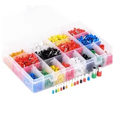 Kit Terminal Tubular Tipo Ilhós Com 2120 Peças Foto mini 4