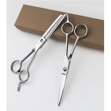 Kit Tesoura Fio Navalha 7.0'' + Tesoura Dentada 6.5 '' Pol Foto mini 2
