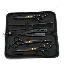 Kit Tesouras Profissionais | Aço Inox | 3 Tesouras + Estojo Foto  mini 1