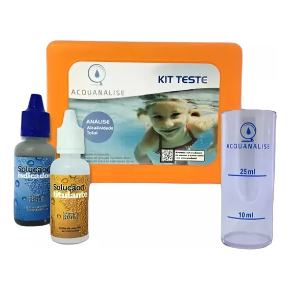 Kit Teste De Alcalinidade Para Piscinas Foto 1