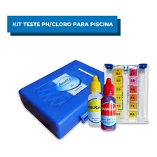 Kit Teste Medidor Reagente Ph E Cloro Análise Água Piscina Foto mini 2