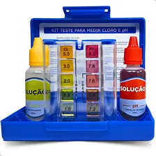 Kit Teste Ph E Cloro Para Medir Qualidade Da Agua E Piscinas Foto mini 1
