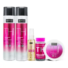 Kit Th Força E Crescimento Capilar Top Hair 5 Itens Foto  mini 1