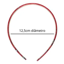 Kit Tiara E Laço Infantil Coleção Disney Minnie Marco Boni Cor Vermelho Foto mini 4