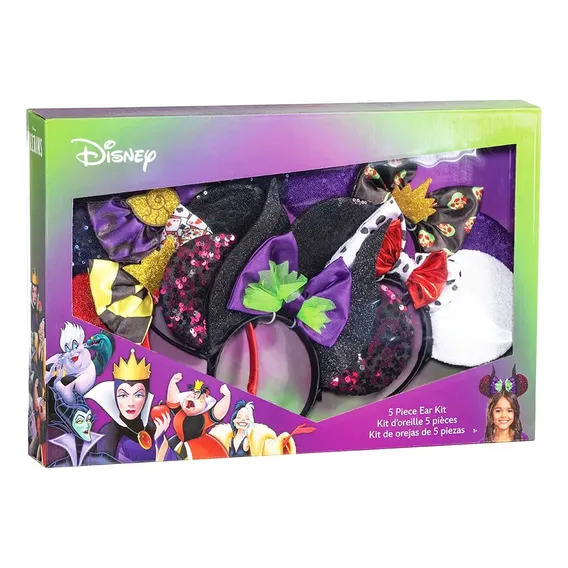 Kit Tiaras Disney Cruella Úrsula Malévola E Outras Cor Foto 1