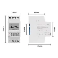 Kit Timer Escolar Automatizador Campainha + Sirene 220v Foto mini 2