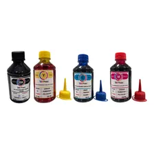 Kit Tinta Corante Para Epson Wf C 5710 04 Cores 250  Cada Tinta Kit 4 Cores Cmyk Foto  mini 1