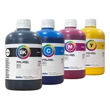 Kit Tinta Pigmentada Inktec Profeel E0013 E0015 | 500ml Tinta Cyan Magenta Yellow Black Foto mini 1