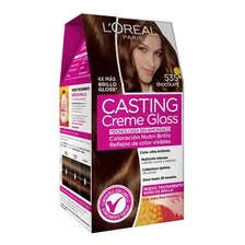 Kit Tintura Casting creme gloss Casting creme gloss tom 535 chocolate 15Vol. para cabelo Foto mini 1
