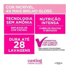 Kit Tintura Casting creme gloss Casting creme gloss tom 535 chocolate 15Vol. para cabelo Foto mini 3