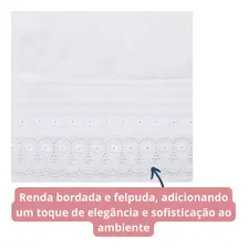 Kit Toalha De Lavabo Renascenca Buettner Fio Egípcio 2 Peças Renascença Branca Foto mini  2