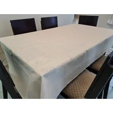 Kit Toalha De Mesa 4 Lugares Rendada Tnt + Toalha De Cristal Foto mini  3