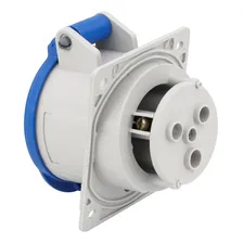 Kit Tomada Embutir N3246 + Plug N3276 2p+t 32a 250v 6h Steck Foto mini  2