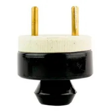 Kit Tomada + Plug Elétrica Bipolar 30a Porcelana - Foxlux Cor Branco Foto mini 2