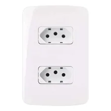 Kit Tomadas E Interruptores 15 2x4 Branco - Margirius Foto mini 2