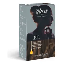 Kit Tonalizante Hidra Gloss - Acquaflora Louro Claro Tom 800 Louro Claro Foto mini 1