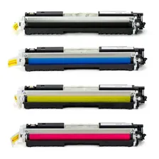 Kit Toner Cf350a Cf351a Cf352a Cf353a M176 M177 Cp1025 M175 Tinta Profit Preto-ciano-amarelo-magenta Foto  mini 1