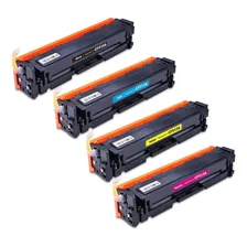 Kit Toner CompatÃvel Marca Premium Para Uso Em M180nw M181fw Tinta Preto/ciano/magenta/amarelo Foto mini 2